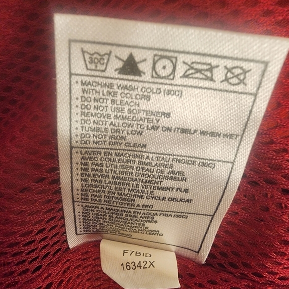 Nike Washington State College Jacket Red Mens sz Large - Picture 9 of 10
